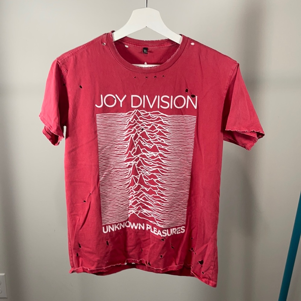 R13 Joy Division Oversized Distressed Tee